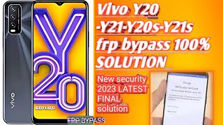 Vivo Y20 FRP BYPASS 2023 latest security  WITHOUT PC 
