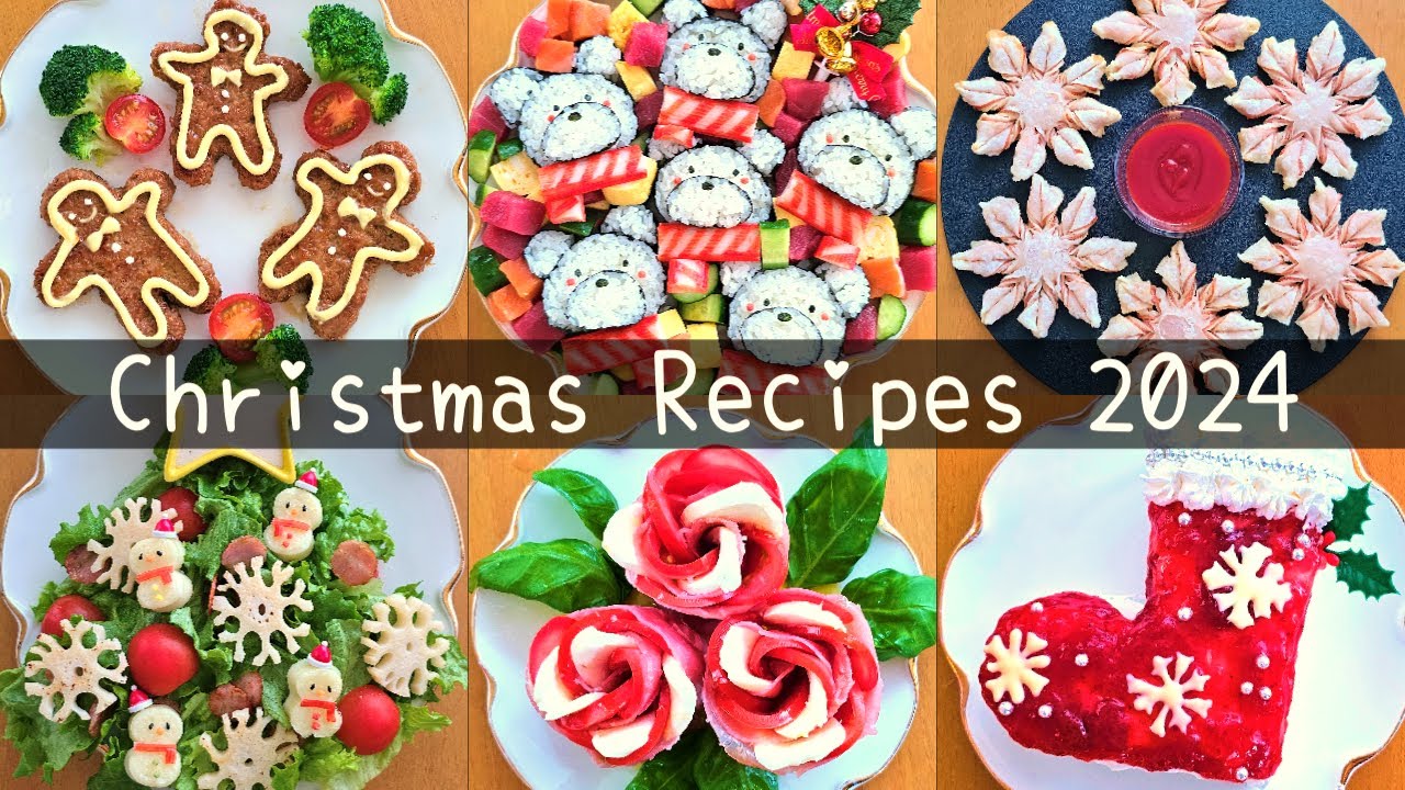 子供も大人も喜ぶクリスマスの簡単レシピ🎅🎄　Easy Christmas dinner recipe ideas.