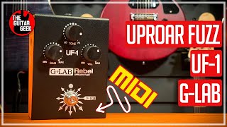 Fuzz Pedal with MIDI - G-Lab Uproar UF-1
