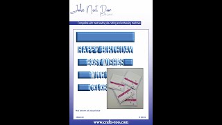 JND446 - Birthday Sentiment Die set