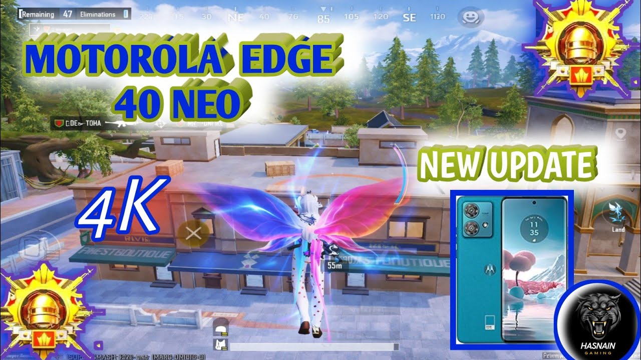 Pubg new update 4.2 . motorola edge 40 neo device 60 FPS gameplay. amazing performance