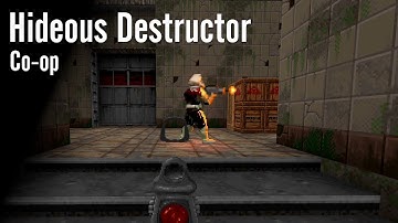 Teaching my friend how to play HIDEOUS DESTRUCTOR