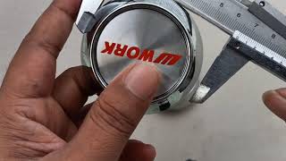 Dop Velg Work Diameter 6 Cm Dop Velg Work Diameter 6 Cm