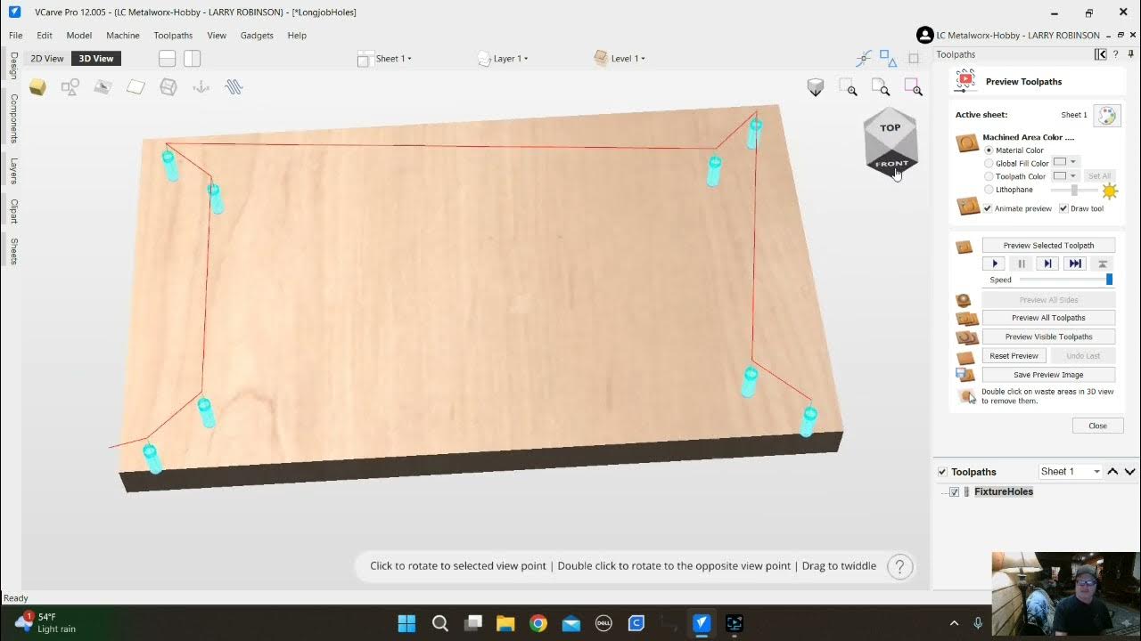 CNC Router Workholding and Vectric V12 YouTube