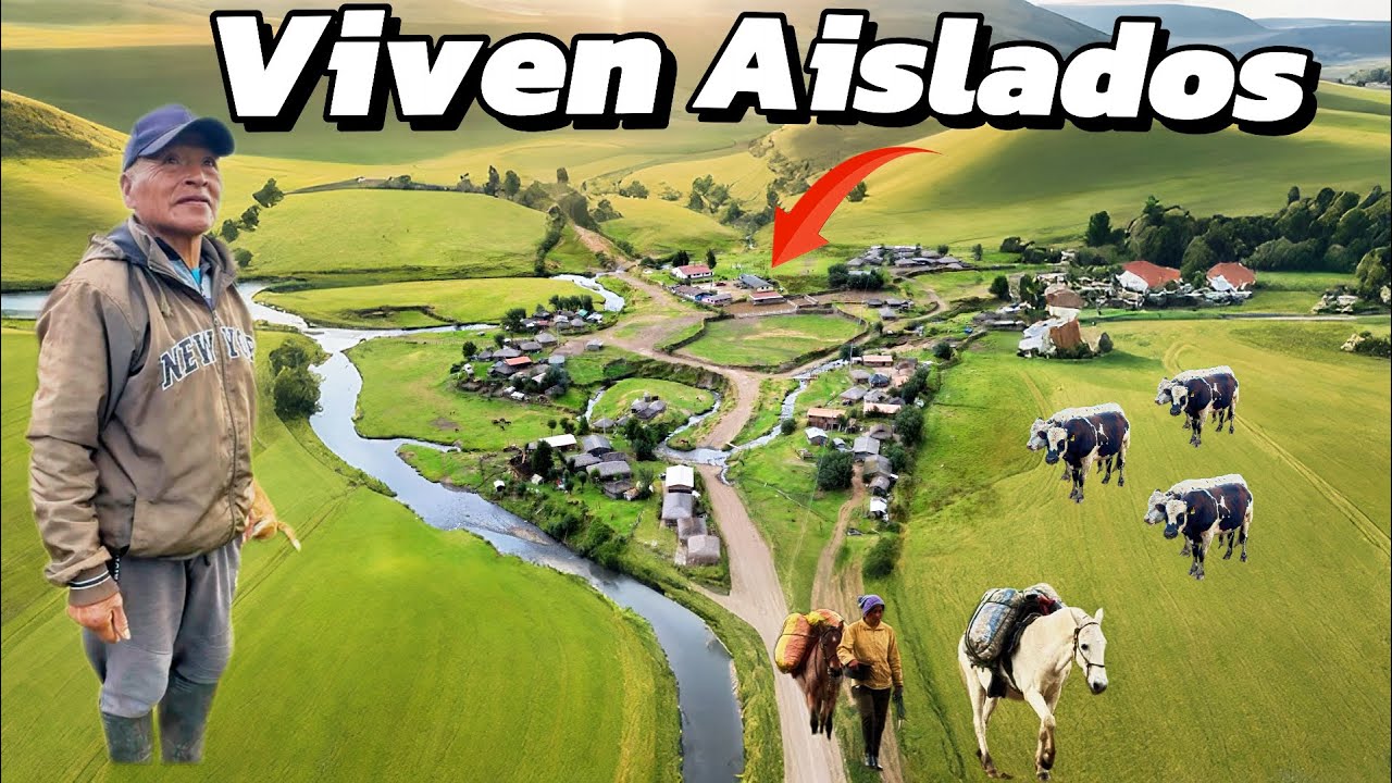 VIVEN Aislados en el PÁRAMO solo se puede llegar a visitarlos en VERANO 
