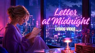 Neon Letters - Letter at Midnight (Lyrics Video) #citypopmusic #synthpopmusic #retropop
