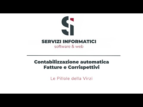 Contabilizzazione automatica fatture e corrispettivi - Profis Sistemi