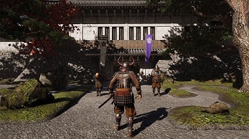 Unreal Engine - Japanese Modular Castle  - Third Person Walktrough