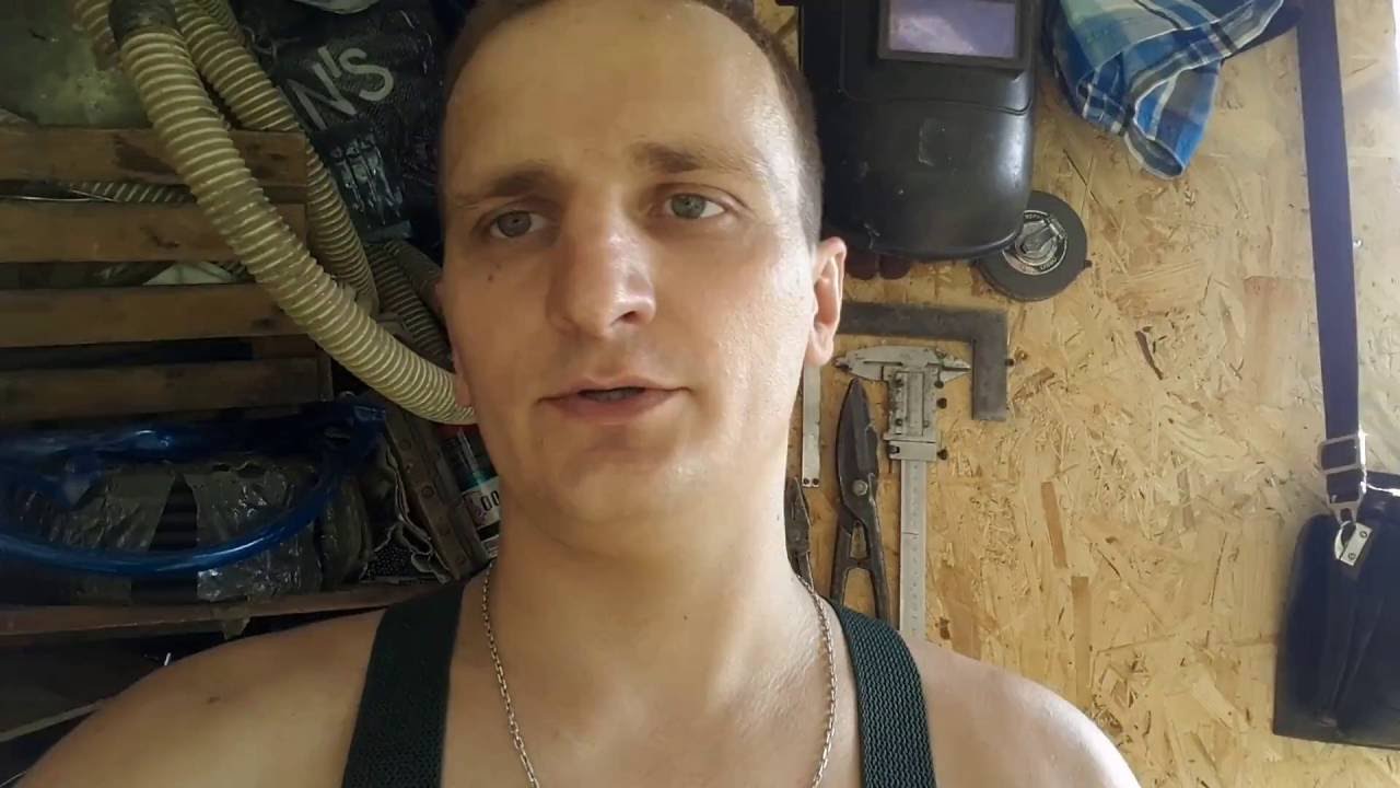 Как закрепить металлический сгон в пластиковой ПНД трубе - YouTube