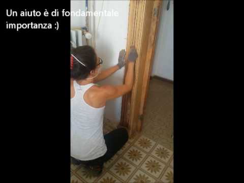 Come restaurare le porte interne in legno. How to restore wooden doors