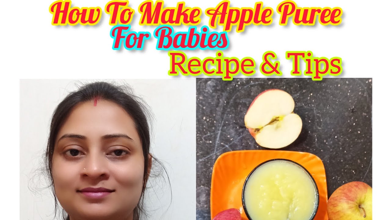 How To Make APPLE PUREE Baby Food In Bengali how-to-make-apple-puree-baby-food-in-bengali