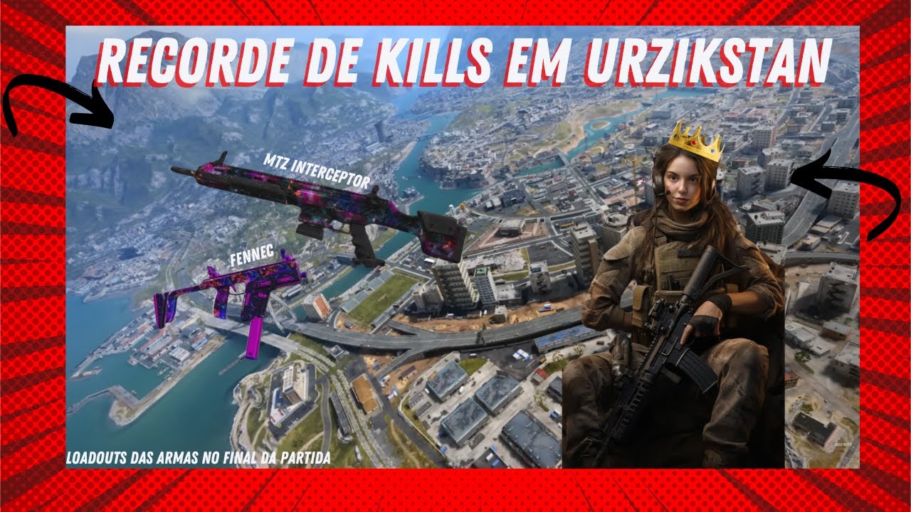 PRIMEIRO RECORDE DE KILLS NO WARZONE NOVO - YouTube