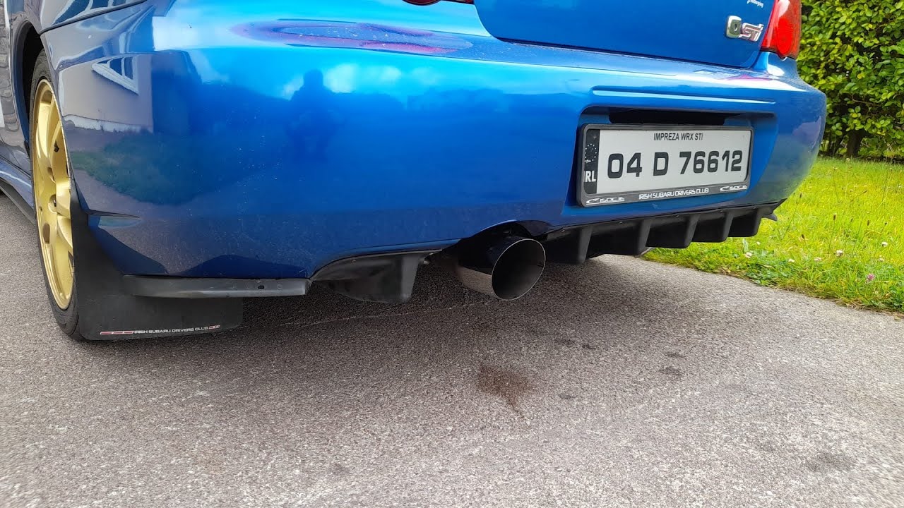 Impreza Wrx Sti Blobeye 3 inch Straight pipe from Sports Cat.