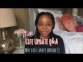 Life Update Q&A | Why did I moved abroad ??| South African Youtuber