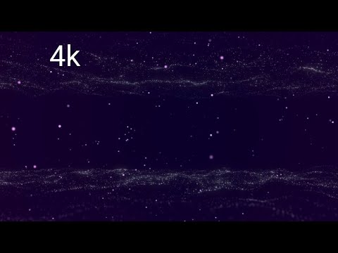 Free 4k videos - no copyright | 4k Organic Particles Mesh Flowing on Purple Infinite Background
