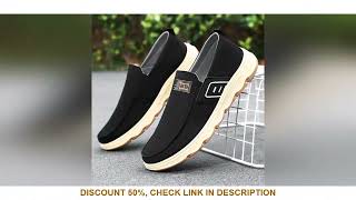 2025 Primavera Masculino Deslizamento-Em Sapatos Respirável Macio Acolchoado Sola Odor-Livre Antider