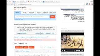 Easybib extension