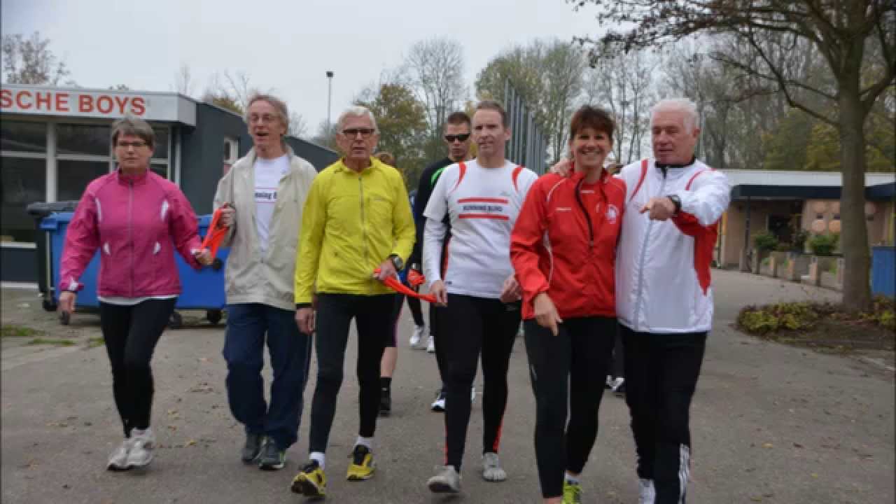 Kickoff Running Blind Leiden bij de leiden Road Runners Club. www