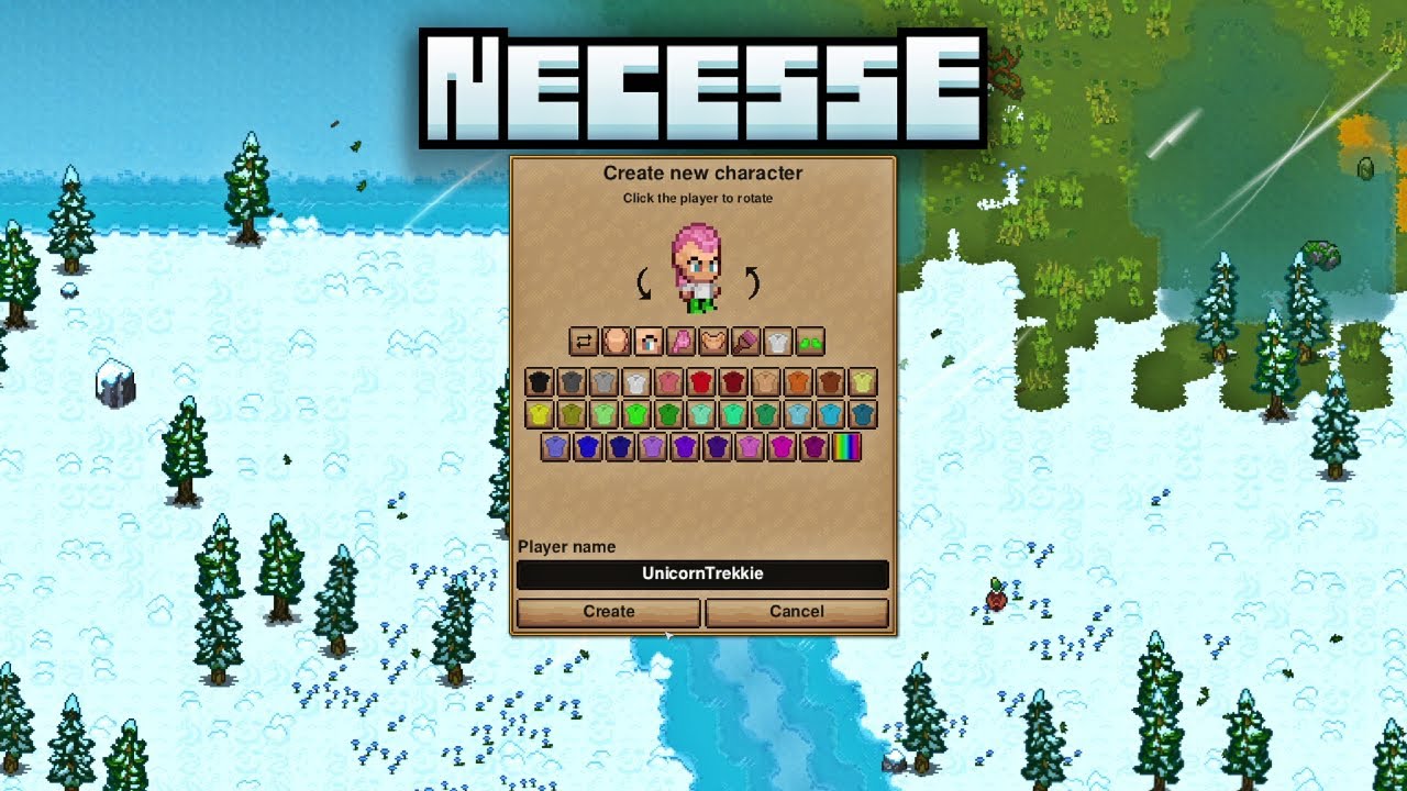 FIRST LOOK AT A NEW OPEN-WORLD SURVIVAL GAME! | Necesse Gameplay - YouTube
