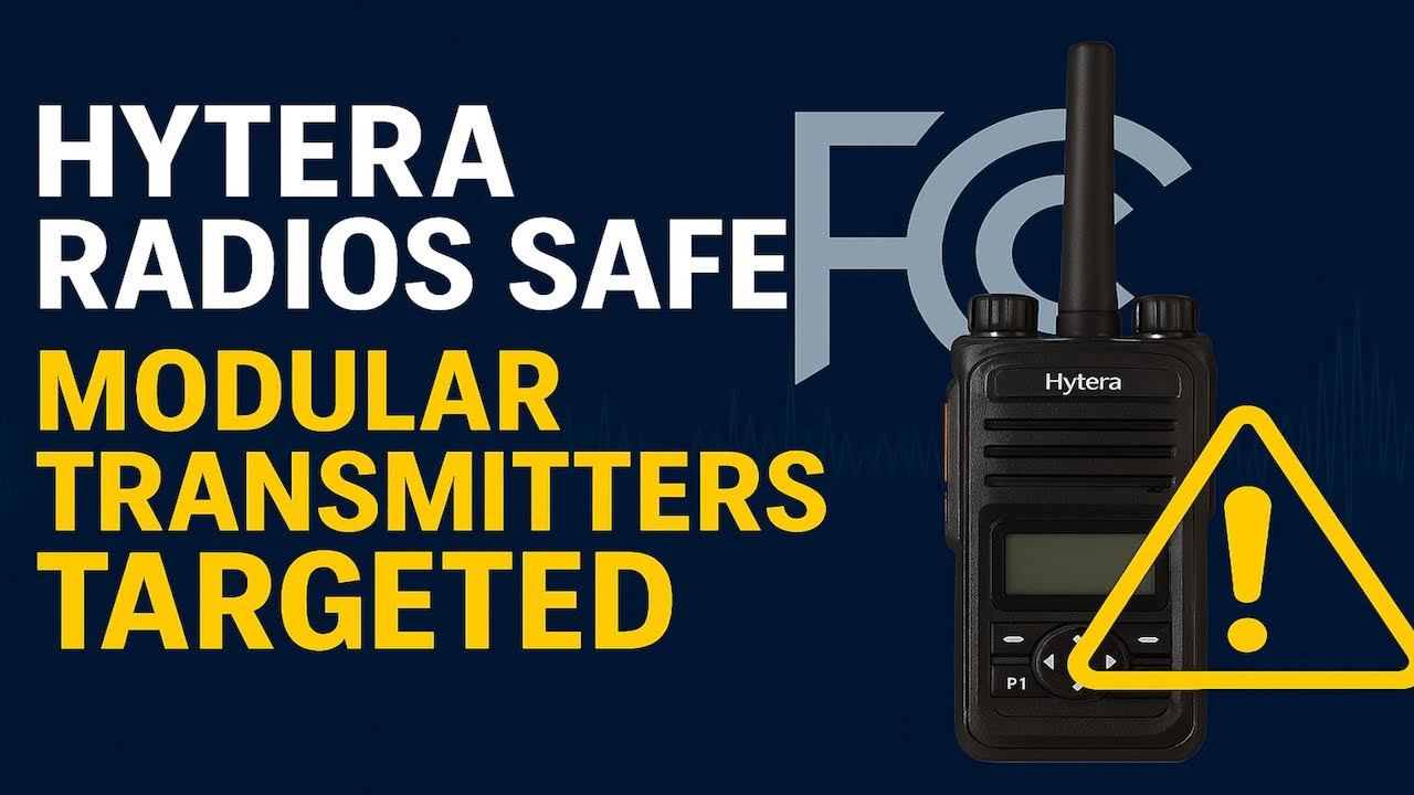 Жесткие меры FCC: Hytera безопасна, модульные передатчики — нет