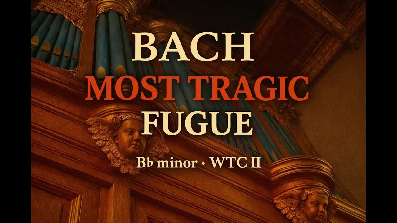 Bach’s Most Tragic Fugue... on the Organ? | WTC II, B♭ minor, BWV 891