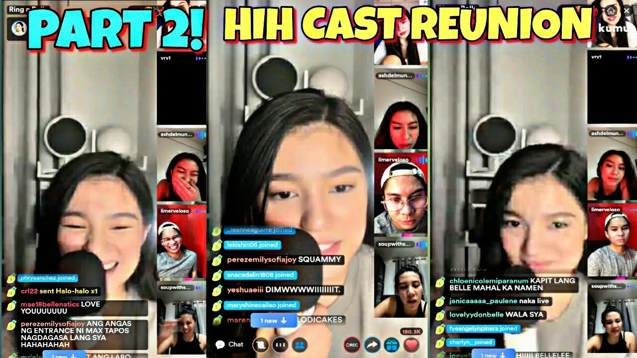 PART 2! BELLE, ASHLEY, LIMER, SOFIE AND MISS VAN LIVE