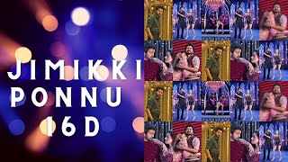 Jimikki Ponnu 16D Varisu | Thalapathy Vijay | Thaman S | Vamshi Paidipally
