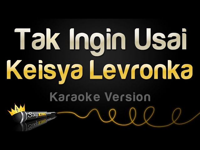 Keisya Levronka - Tak Ingin Usai (Karaoke Version) class=