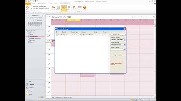 How to sync Google Calendar with Outlook
