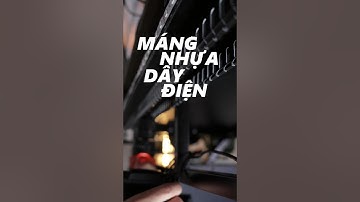 Đi dây điện vào máng nhựa cùng mình nhoé #omninguyen #setup