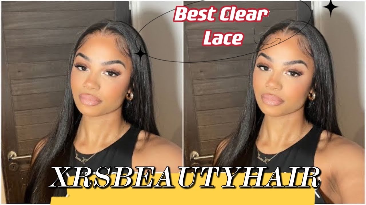 Defenitely Silk Press!!PREPLUCKED CLEAR LACE FRONT WIG⚠️UNDETECTABLE for real|BEGINNERS FRIENDLY!