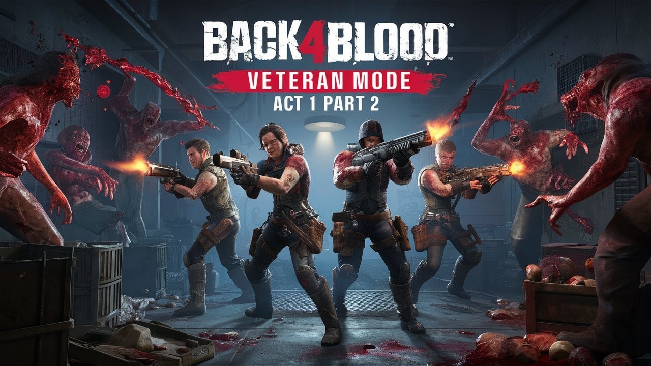 Back 4 Blood Veteran Mode Act 1 Part 2 - YouTube