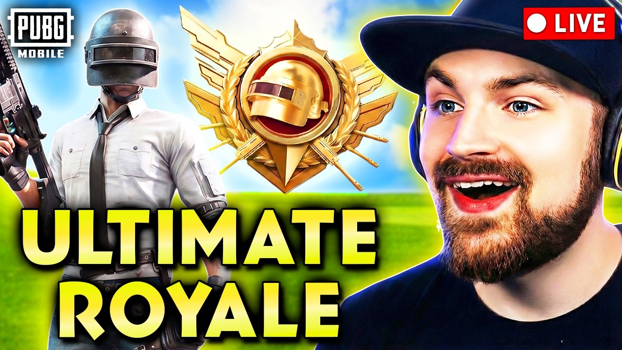 ULTIMATE ROYALE LEGEND RANK GRIND in PUBG MOBILE DAY 2 🔴 LIVE - YouTube