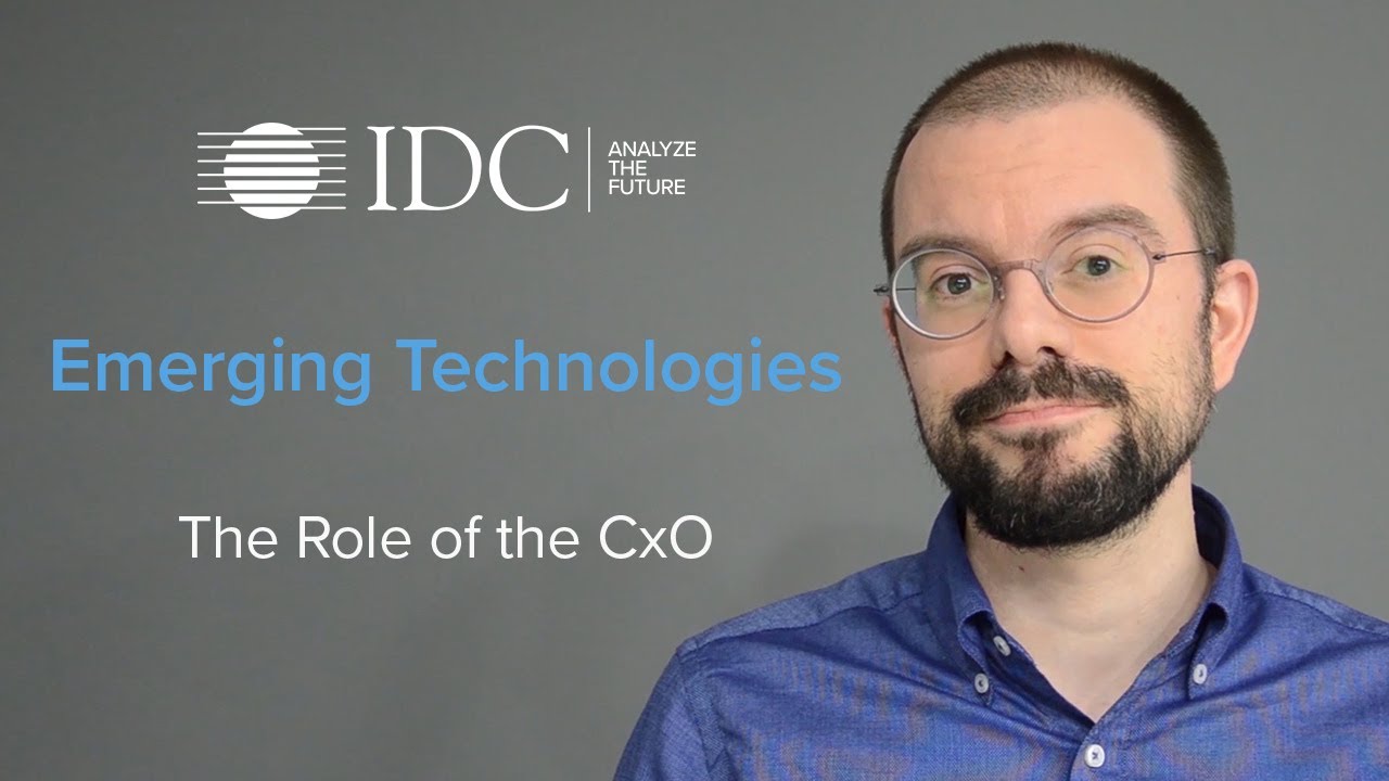 Emerging Technologies: The Role of the CxO - YouTube