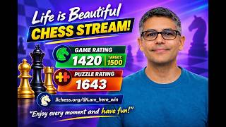 Full 🎯 “LIVE Chess Grind  to 1500 ELO— Rating Boost Marathon!” lichess.org News