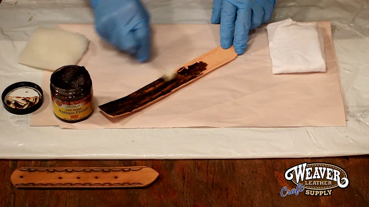 Basics for Applying an Antique Finish to Leather