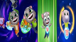 Talking Tom Time Rush VS TOM LITTLE WARRIOR  TOM HERO DASH  TALKING TOM GOLD RUN 2 TOM VS SUPER TOM screenshot 3