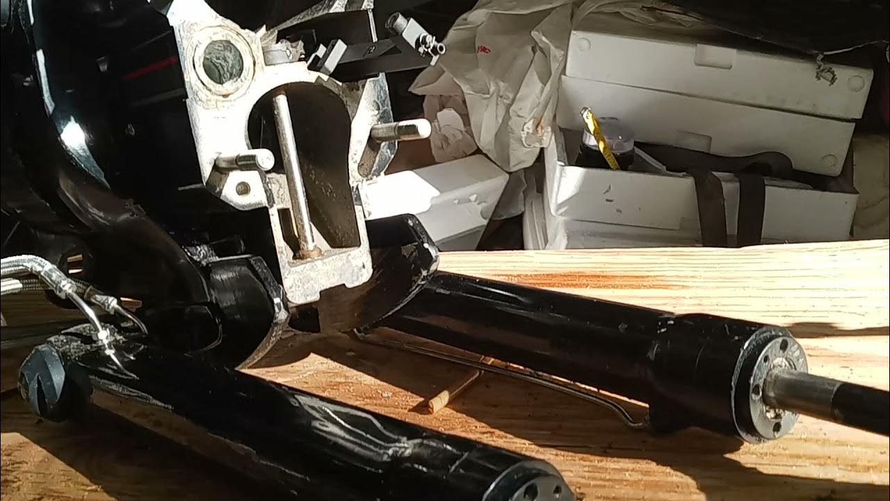 mercruiser gimbal bearing replacement pt2 - YouTube