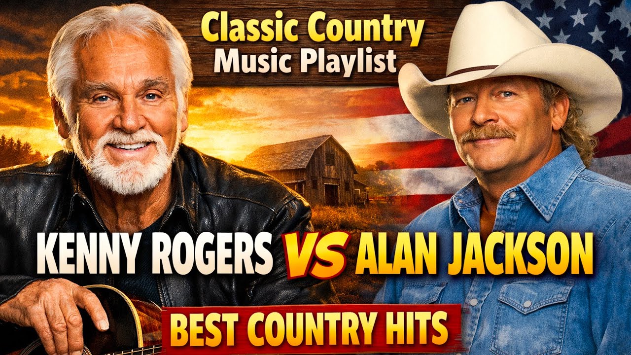 Classic Country Music Playlist | Kenny Rogers vs Alan Jackson Best Country Hits