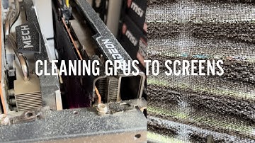 How To Clean Your GPU Mining Rig, PC, Motherboard, PSU, Power Cables, Cryptocurrency Miner OR NOT