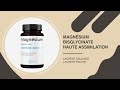 Magnsium bisglycinate  sommeil et performance