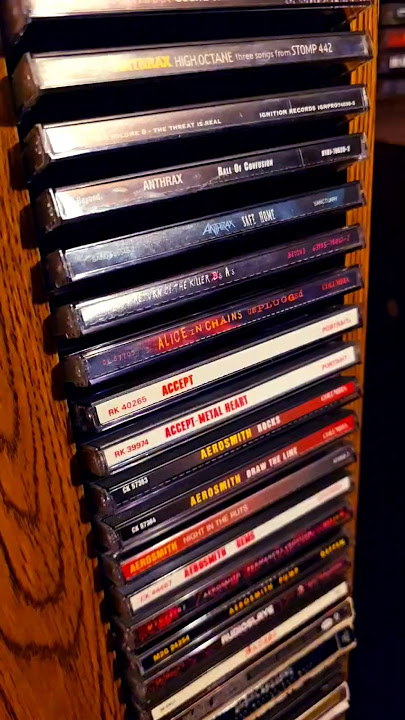 Accept @ACCEPTTUBE #accept #cd #collection #reels #shorts #rock #hardrock #metal #heavymetal