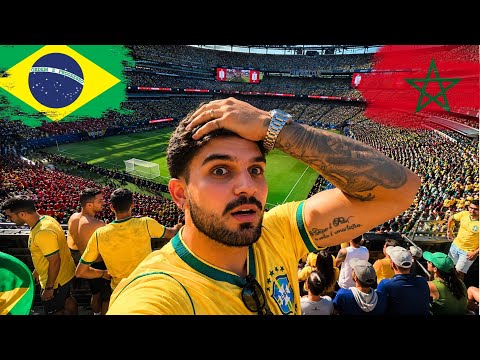 I WENT TO BRAZIL'S FIRST WORLD CUP MATCH… AND COULDN'T BELIEVE WHAT I SAW - Brazil vs. Morocco