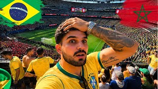FUI AO PRIMEIRO JOGO DO BRASIL NA COPA… E NÃO ACREDITEI NO QUE VI - Brasil x Marrocos 