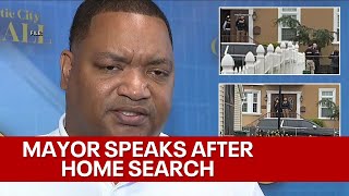 Atlantic City Mayor Marty Small speaks out after law enforcement search his home