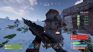 rust defended my base a raid help red out as well same group of people that try raid me but failed