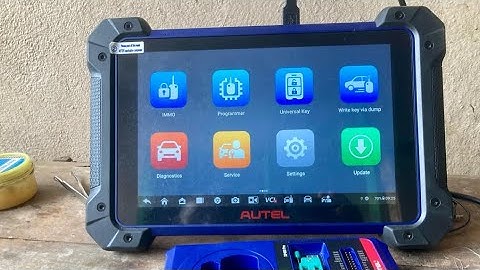 How to program Volkswagen Polo AKL with Autel im608 pro ii