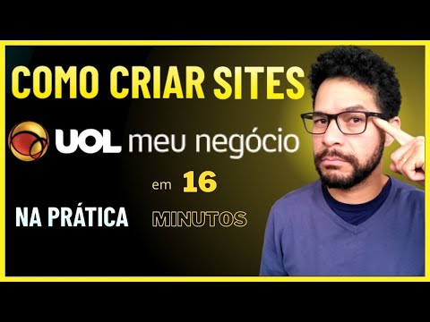 ✅(Atualizado) Como Criar um Site Profissional no UOL | Criador de Sites UOL Aula Completa.