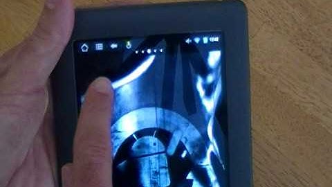 Barnes & Noble Nook Color Running CM7 form micro SD Card