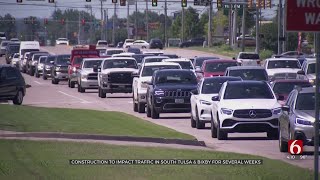 Construction To Impact Traffic In South Tulsa, Bixby For Several Weeks